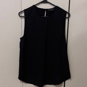 Banana Republic Black Sleeveless Blouse